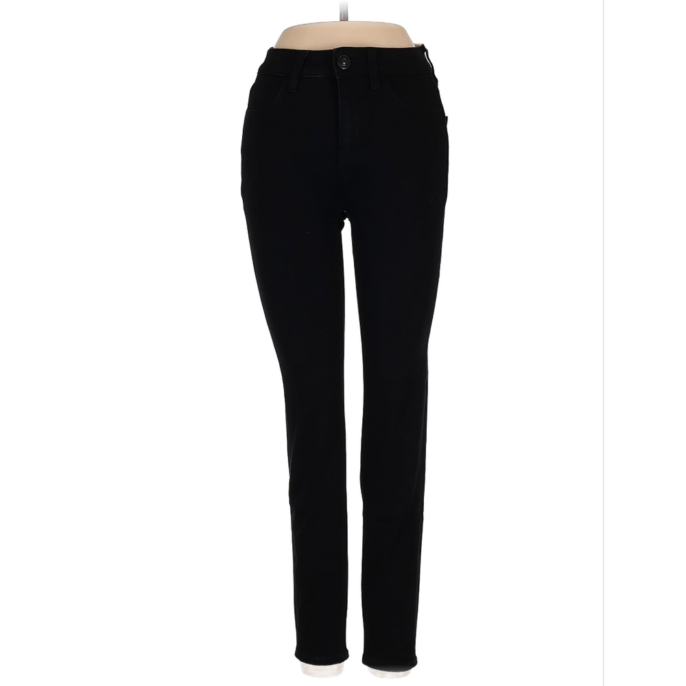 AE 360 SUPER STRETCH HIRISE BLACK JEGGINGS 2